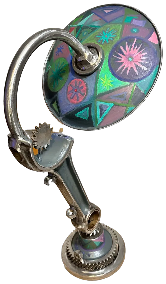 Nº 001, the painted con-rod